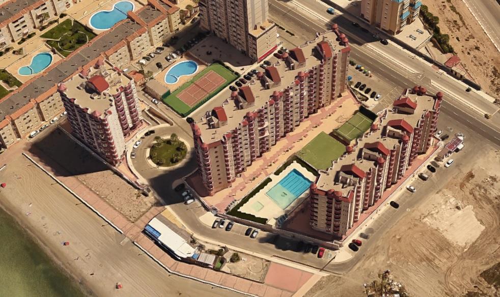 Apartamentos Las Palmeras V.V. La Manga del Mar Menor Esterno foto